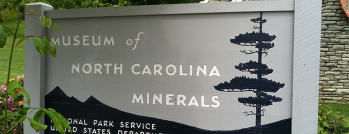 Museum of North Carolina Minerals is one of North Carolina Art Galleries and Museums.