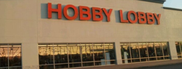 Hobby Lobby is one of Tempat yang Disukai Sloan.