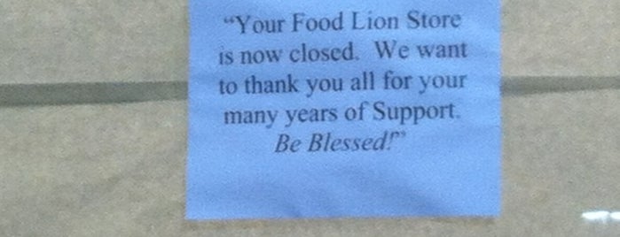 Food Lion is one of สถานที่ที่ Chester ถูกใจ.