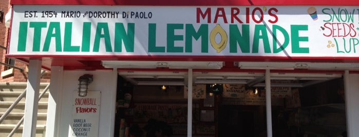 Mario's Italian Lemonade is one of Traveling foodie.