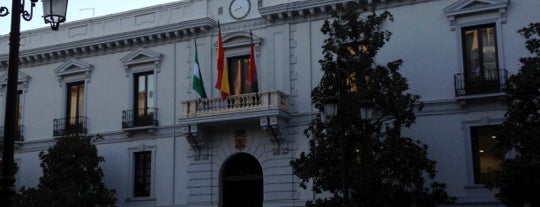 Ayuntamiento de Granada is one of Tempat yang Disukai MERITXELL.