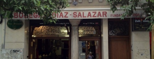 Bodega Díaz Salazar is one of Bares de tapas.