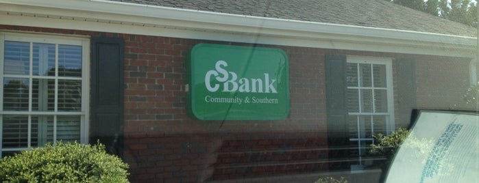 Community & Southern Bank is one of Quick places.