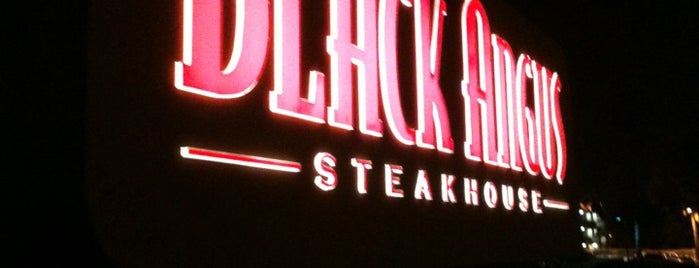Black Angus Steakhouse is one of Tempat yang Disukai laura.