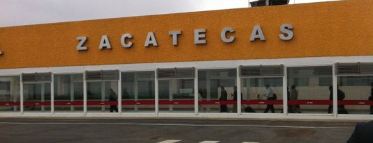 Aeropuerto Internacional de Zacatecas (ZCL) is one of Locais curtidos por Alan.