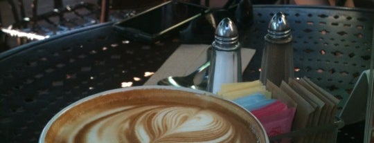 Urth Caffé is one of want to go to.