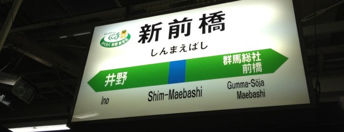 Shim-Maebashi Station is one of 東京近郊区間主要駅.