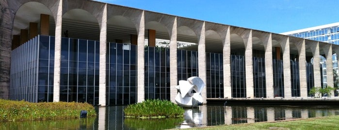 Itamaraty Palace is one of Brasília.