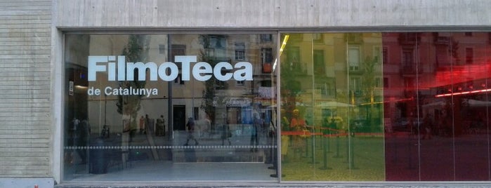 Filmoteca de Catalunya is one of Bibliotecas de Barcelona.
