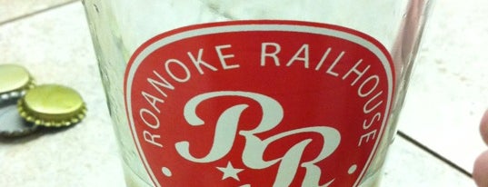 Roanoke Railhouse Brewery is one of Cider & Craft Breweries.