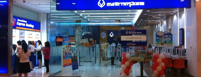 Bangkok Bank is one of CentralPlaza Grand Rama 9.