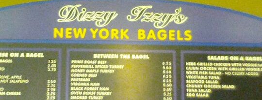 Dizzy Izzy's New York Bagels is one of Breakfast: PATH to Soho.