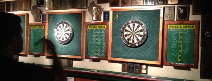 Wolski's Tavern is one of 15 Best Dart Bars in America.