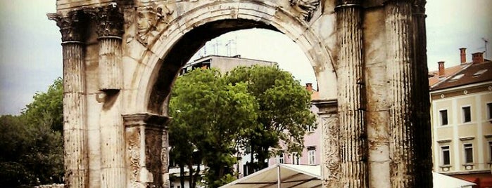 Arco dei Sergi is one of MyRovinj.