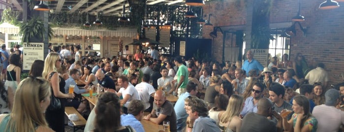 The Biergarten at The Standard is one of My New York.