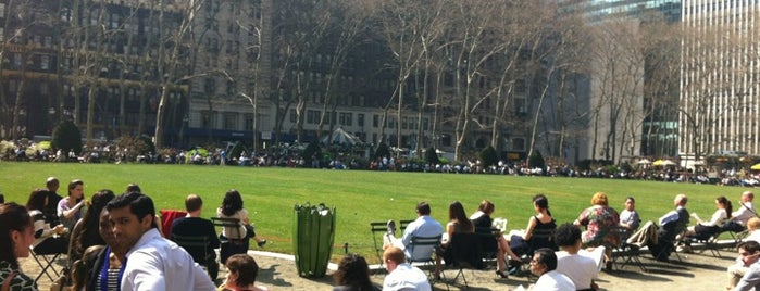 Bryant Park is one of New York City's Must-See Attractions.