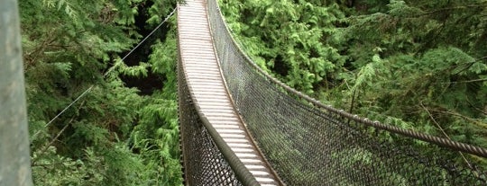 Lynn Canyon Suspension Bridge is one of Ooit.