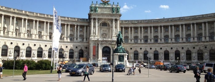 Хофбург is one of StorefrontSticker #4sqCities: Vienna.