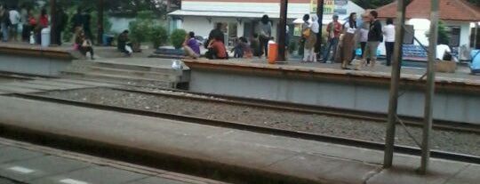 Stasiun Jatinegara is one of Menghapus Jejakmu...