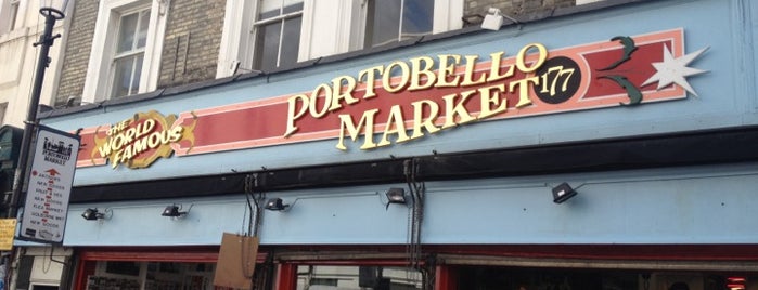 Mercado de la calle Portobello is one of London Markets.