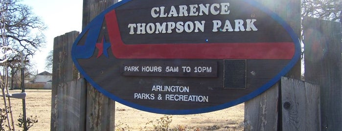 Clarence Thompson Park is one of Parks.