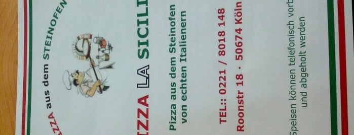 Pizza La Sicilia is one of Restaurants in Köln.