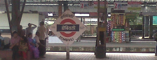 Dombivali Railway Station is one of Routes.