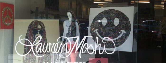 Lauren Moshi Gallery Pop Up Store is one of L.A..