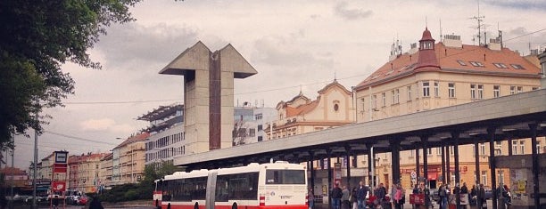 Smíchovské nádraží (tram, bus) is one of Petr : понравившиеся места.