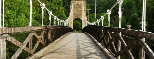 The Pauley Bridge is one of MD-VA-KY-OH-PA.