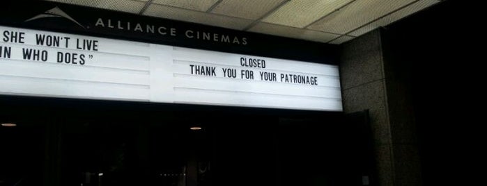 Cumberland Four - Alliance Cinemas is one of Hotdocs spots.