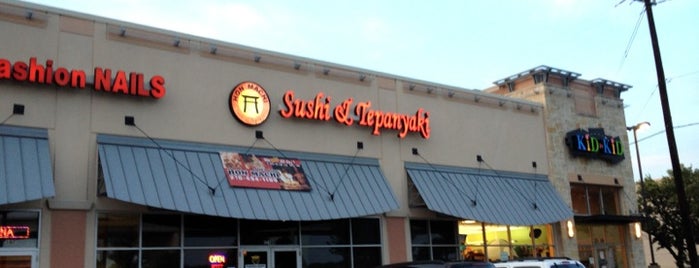 Hon Machi Sushi & Teppanyaki is one of Kim’s Liked Places.