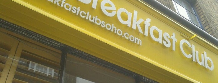 The Breakfast Club is one of Londra.