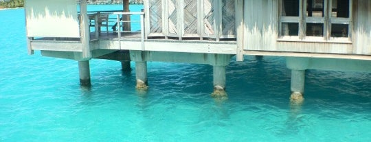 The St. Regis Bora Bora Resort is one of Bora Bora.