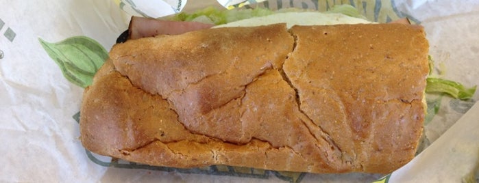 Subway Sandwiches where I have eaten.