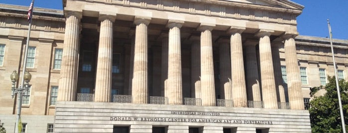 National Portrait Gallery is one of DC Metro.