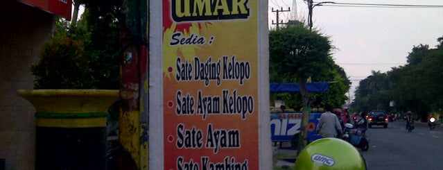 Sate CAK UMAR (Sidoarjo) is one of Kuliner Sidoarjo Jilid 2.