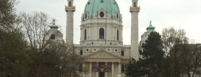 Karlskirche is one of Vienna.