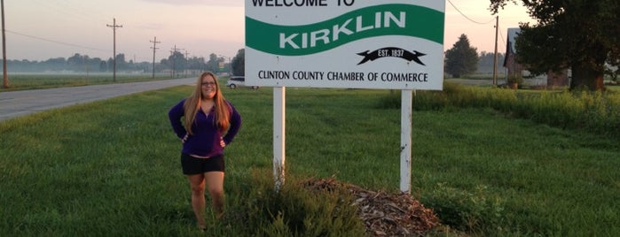 Town of Kirklin is one of Towns of Indiana: Central Edition.