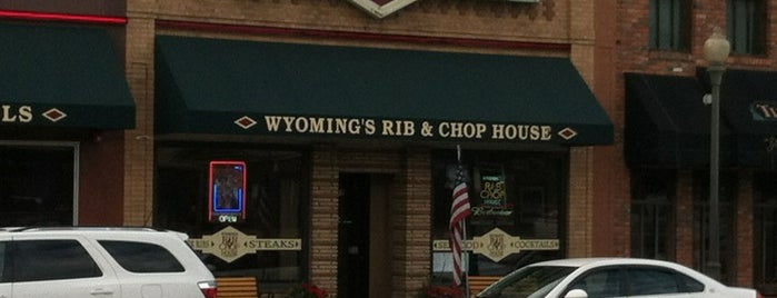 Wyoming's Rib & Chop House is one of Favorites from all over.