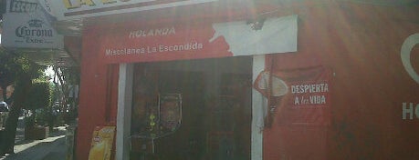 La Escondida is one of Para tomar Mezcal.