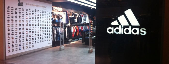 Adidas is one of Patio Olmos Shopping.