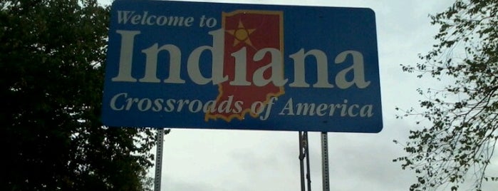 Illinois / Indiana State Line is one of Tempat yang Disukai 🖤💀🖤 LiivingD3adGirl.