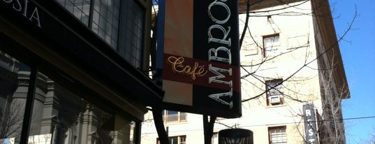 Ambrosia Cafe is one of coffee & tea.