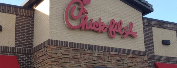 Chick-fil-A is one of Lunch spots for Garmin employees.