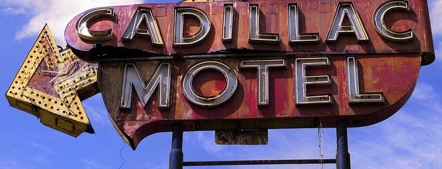 Cadillac Motel is one of Nostalgic Maryland - "No Tell Motels".