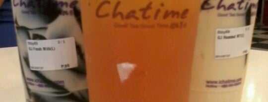 Chatime is one of Places I frequently go to....