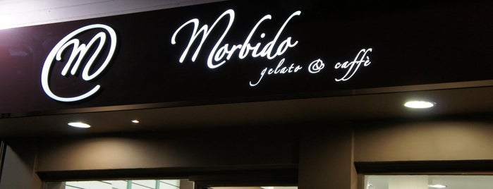 Morbido Gelato & Caffè is one of Φάτε....Φάτε....List(Λήστ).
