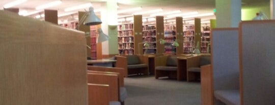 F. W. Olin Library is one of Study places w/ free wifi.