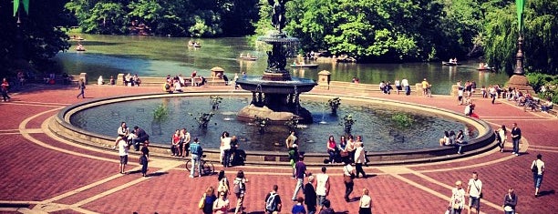 Bethesda Fountain is one of NYC to do.